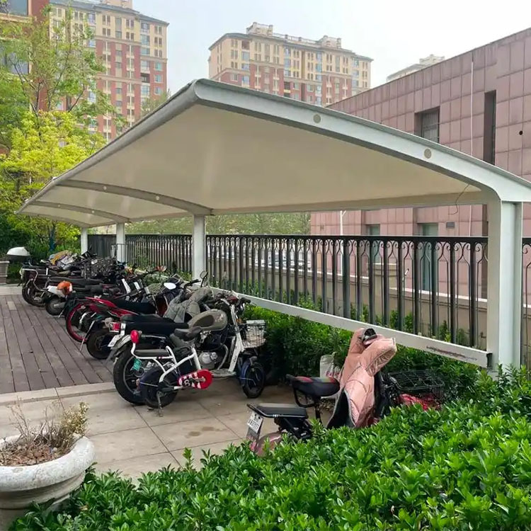 威远县膜结构电动车棚